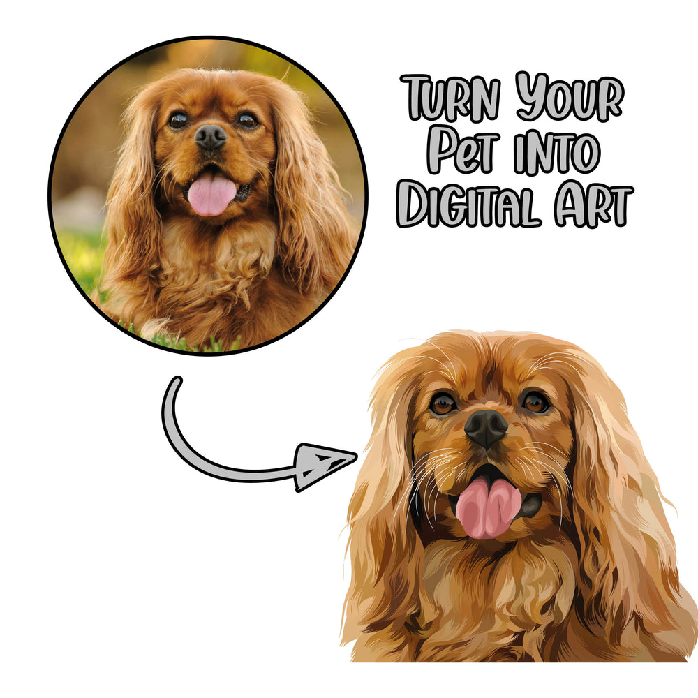 Home Is Cartoon Pet Print #5 image